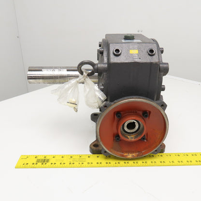 Tsubaki CSM370A30HLAB-40 30:1 Ratio Right Angle Gear Reducer Extended Shaft 8"