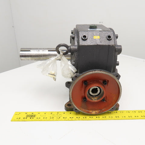 Tsubaki CSM370A30HLAB-40 30:1 Ratio Right Angle Gear Reducer Extended Shaft 8"