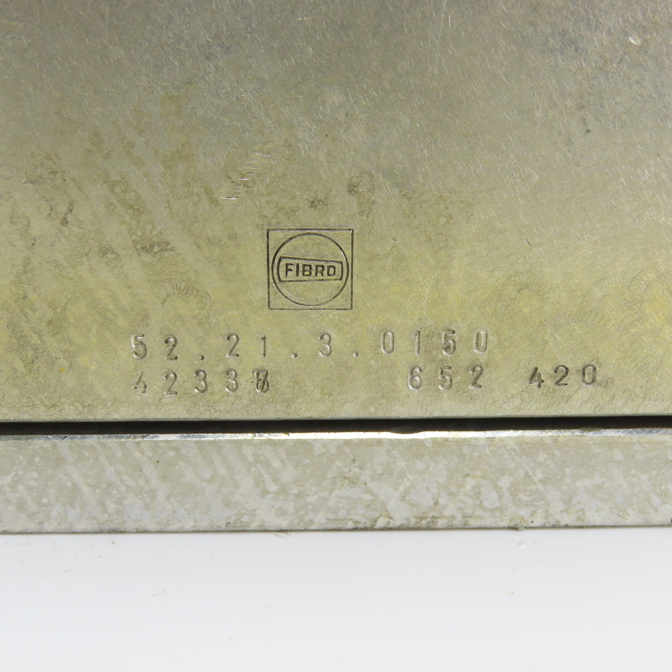 Fibro 52.21.3.0150 Linear Drive Guided Pneumatic Cylinder 6" Stroke 19-1/8" OAL