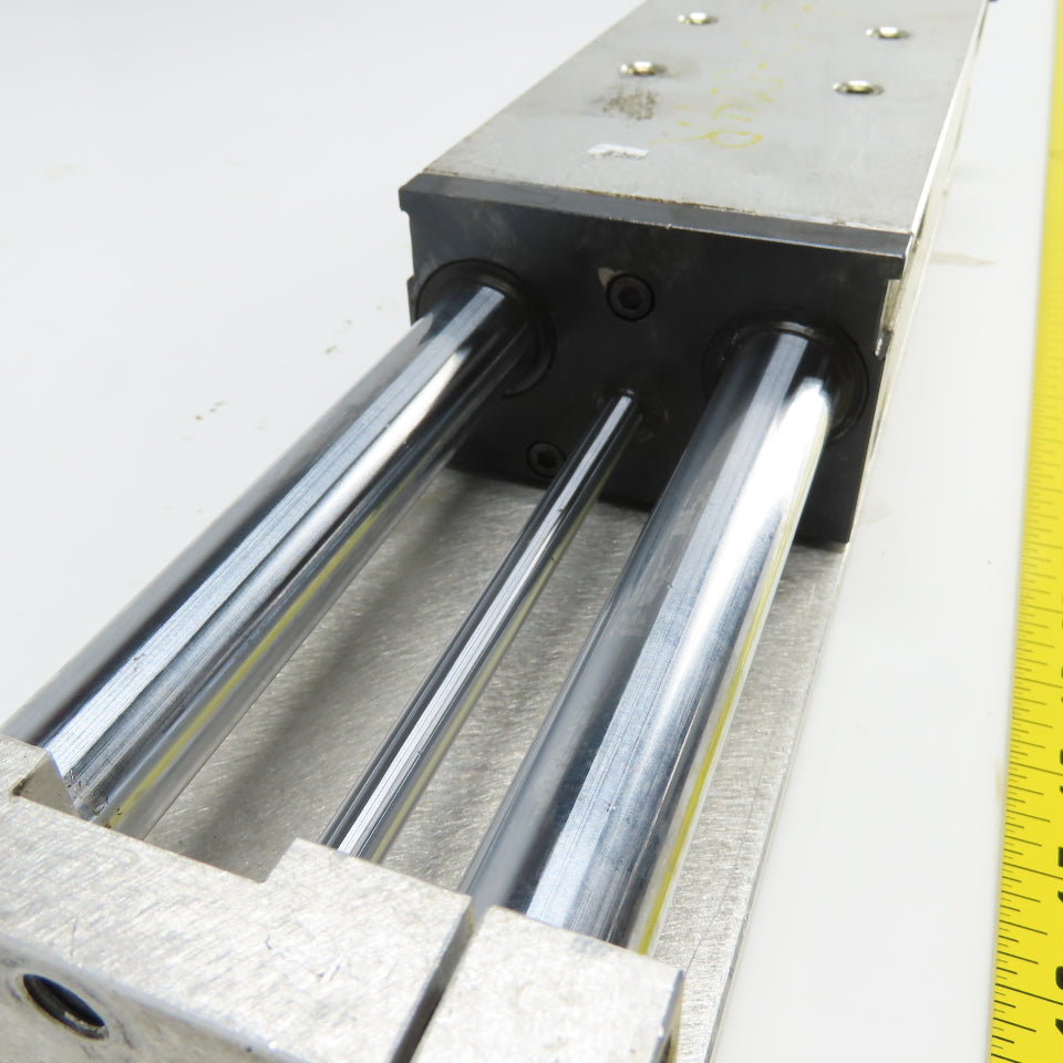 Fibro 52.21.3.0150 Linear Drive Guided Pneumatic Cylinder 6" Stroke 19-1/8" OAL