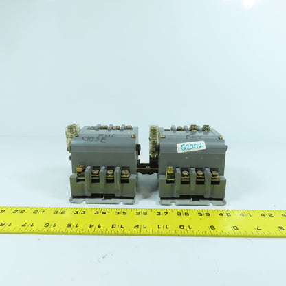 Furnas 43DP32AFE Size 1 Reversing Motor Starter 27A 10HP 120V Coil 600V Max