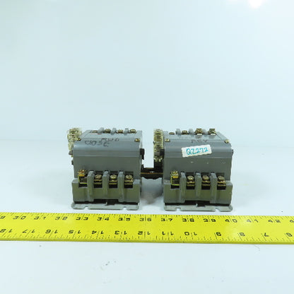 Furnas 43DP32AFE Size 1 Reversing Motor Starter 27A 10HP 120V Coil 600V Max
