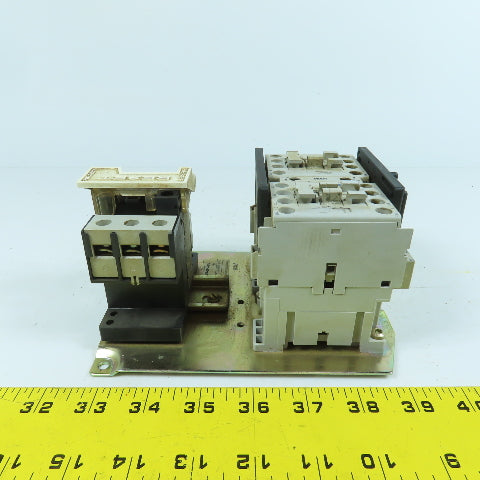 Allen Bradley 505-T0D-A1E Size 00 Reversing Motor Starter 120V Coil W/ Overload
