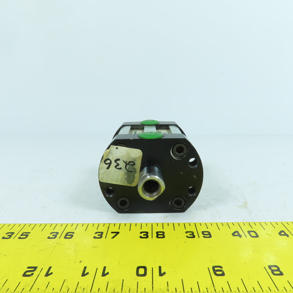 Numatics X0CK-01A3B-ADV0 Double Ended Pneumatic Cylinder 1-1/2" Bore 1" Stroke