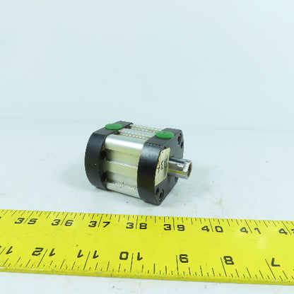 Numatics X0CK-01A3B-ADV0 Double Ended Pneumatic Cylinder 1-1/2" Bore 1" Stroke