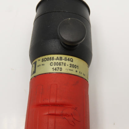 Desoutter SD055-AB-S4Q Adjustable Torque Inline Pneumatic Screwdriver 1/4" Drive