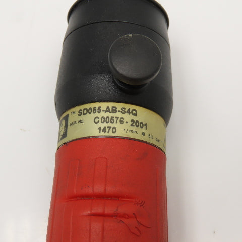 Desoutter SD055-AB-S4Q Adjustable Torque Inline Pneumatic Screwdriver 1/4" Drive