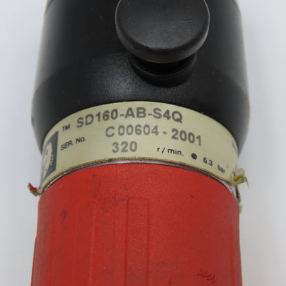 Desoutter SD160-AB-S4Q Adjustable Torque Inline Pneumatic Screwdriver 1/4" Drive