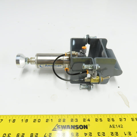 American Cylinder 1500SVS-1.00-3 Pneumatic Cylinder Clamp Assembly 1" Stroke