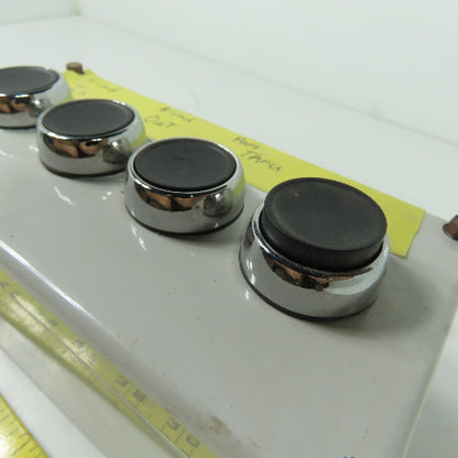 4-Button Push Button Control Station Box 6-1/4"x 3-1/4"