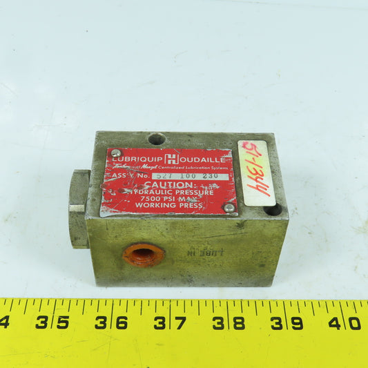 Lubriquip 527 100 230 Pressure Lube Filter 7500 PSI