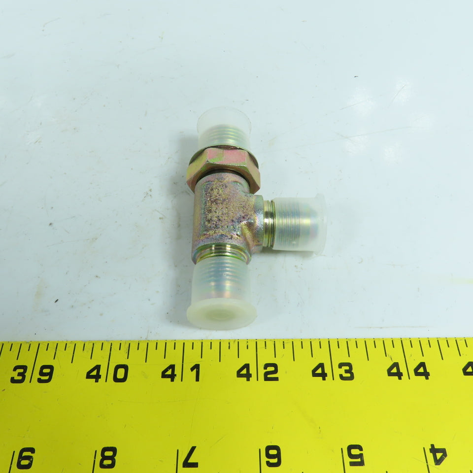 John Deere AT131873 4217343 Hydraulic Tee Fitting NEW