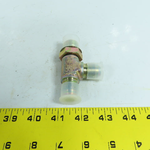 John Deere AT131873 4217343 Hydraulic Tee Fitting NEW