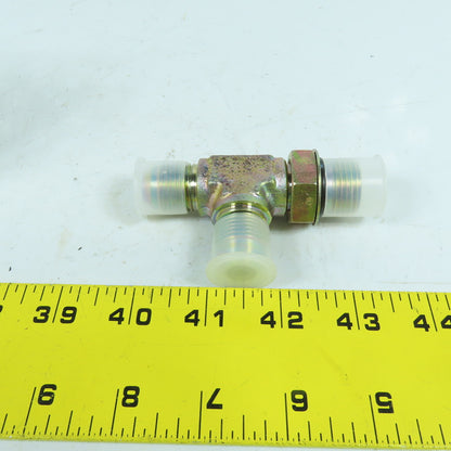 John Deere AT131873 4217343 Hydraulic Tee Fitting NEW