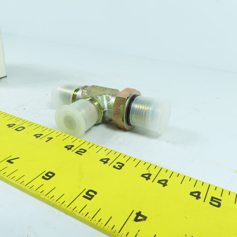 John Deere AT131873 4217343 Hydraulic Tee Fitting NEW