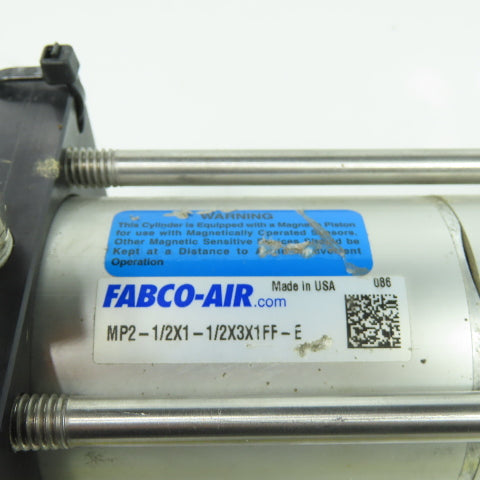 Fabco-Air MP2-1/2X1-1/2X3X1FF-E Double Acting Pneumatic Cylinder 1-1/2" Stroke