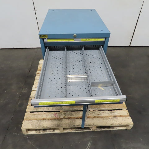Lista 2 Drawer 2 Shelf Industrial Small Parts Tool Storage Cabinet 22 x 28 x 33"