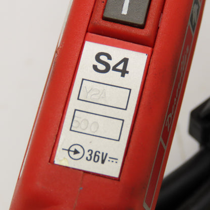Desoutter S4 Y2A 36V 500RPM Inline Electric Screwdriver 1/4" Drive