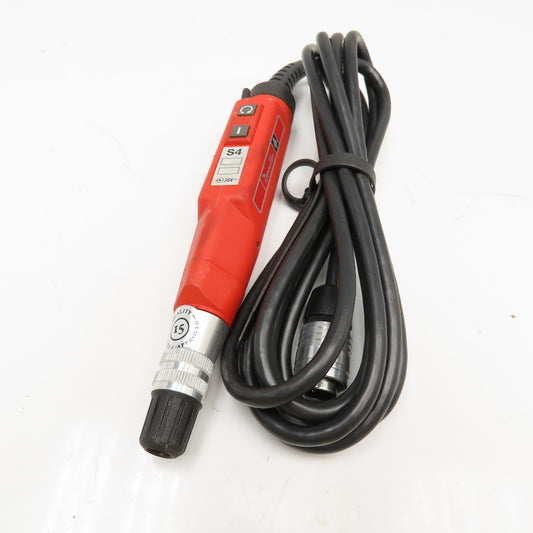 Desoutter S4 Y2A 36V 500RPM Inline Electric Screwdriver 1/4" Drive