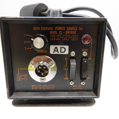 CLT-AY-51 Hios CL-Driver Power Supply 120V Input 30VDC Output
