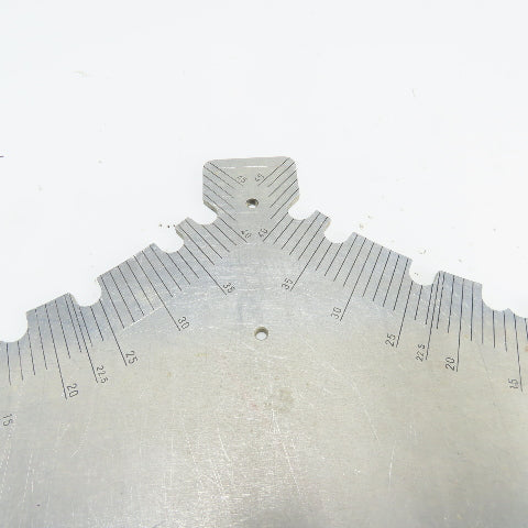 Lazzari Juno 3000is Table Saw Measurement Measuring Plate 24-1/2" OAL