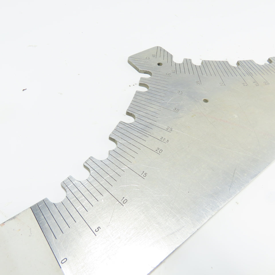 Lazzari Juno 3000is Table Saw Measurement Measuring Plate 24-1/2" OAL