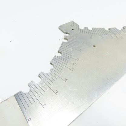 Lazzari Juno 3000is Table Saw Measurement Measuring Plate 24-1/2" OAL