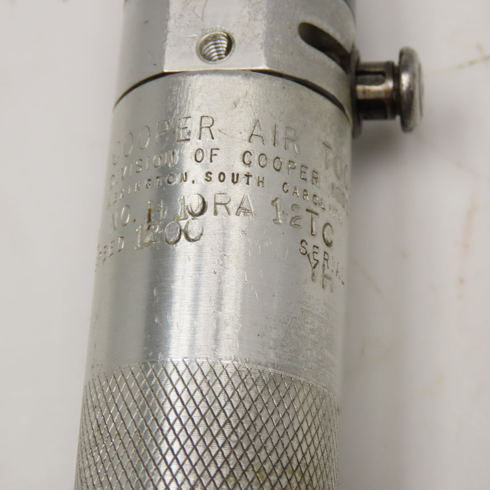 Cooper Air Tools H10RA12TC Inline Pneumatic Screw Driver Adjustable Torque
