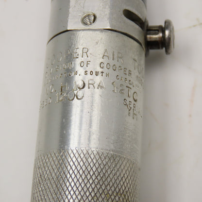 Cooper Air Tools H10RA12TC Inline Pneumatic Screw Driver Adjustable Torque