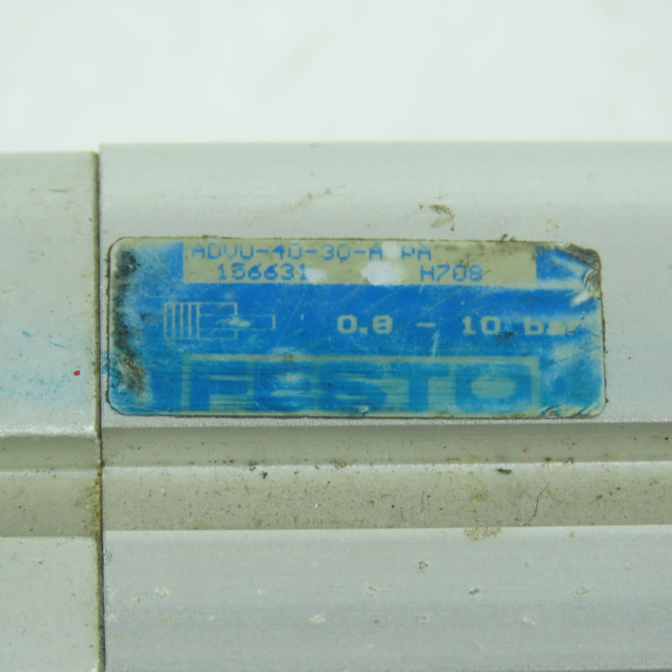 Festo ADVU-40-30-PA Double Acting Pneumatic Cylinder 30mm Stroke 40mm Bore