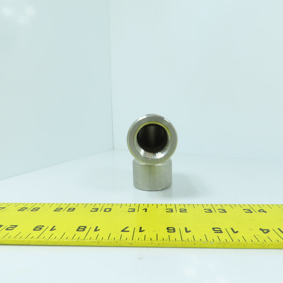 Cajon R-23 1" x 1" NPT 316 Stainless Steel Female 90° Elbow