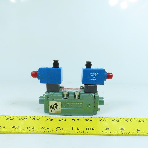 Numatics 122BB400R061D61 Pneumatic Directional Valve 5/2 Position 24VDC Coil