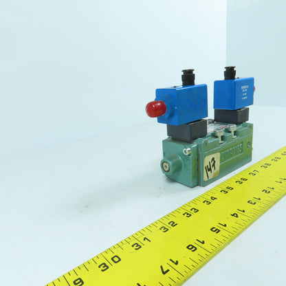 Numatics 122BB400R061D61 Pneumatic Directional Valve 5/2 Position 24VDC Coil