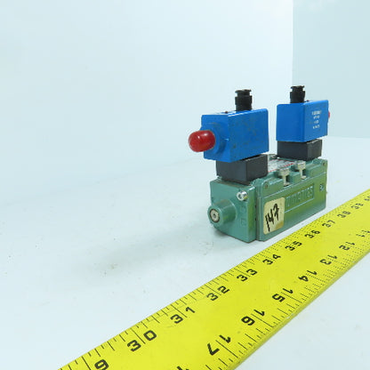 Numatics 122BB400R061D61 Pneumatic Directional Valve 5/2 Position 24VDC Coil