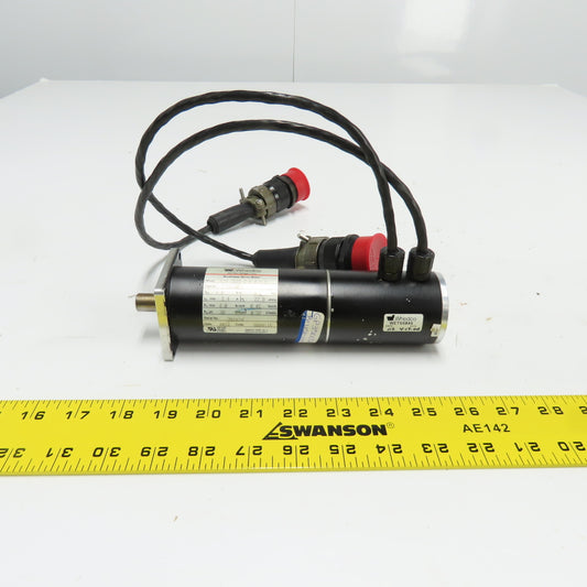 Whedco MTR-3S22-G-R-0-N-0 Brushless Servo Motor 22ohms 0.5Nm 4.8lb-in