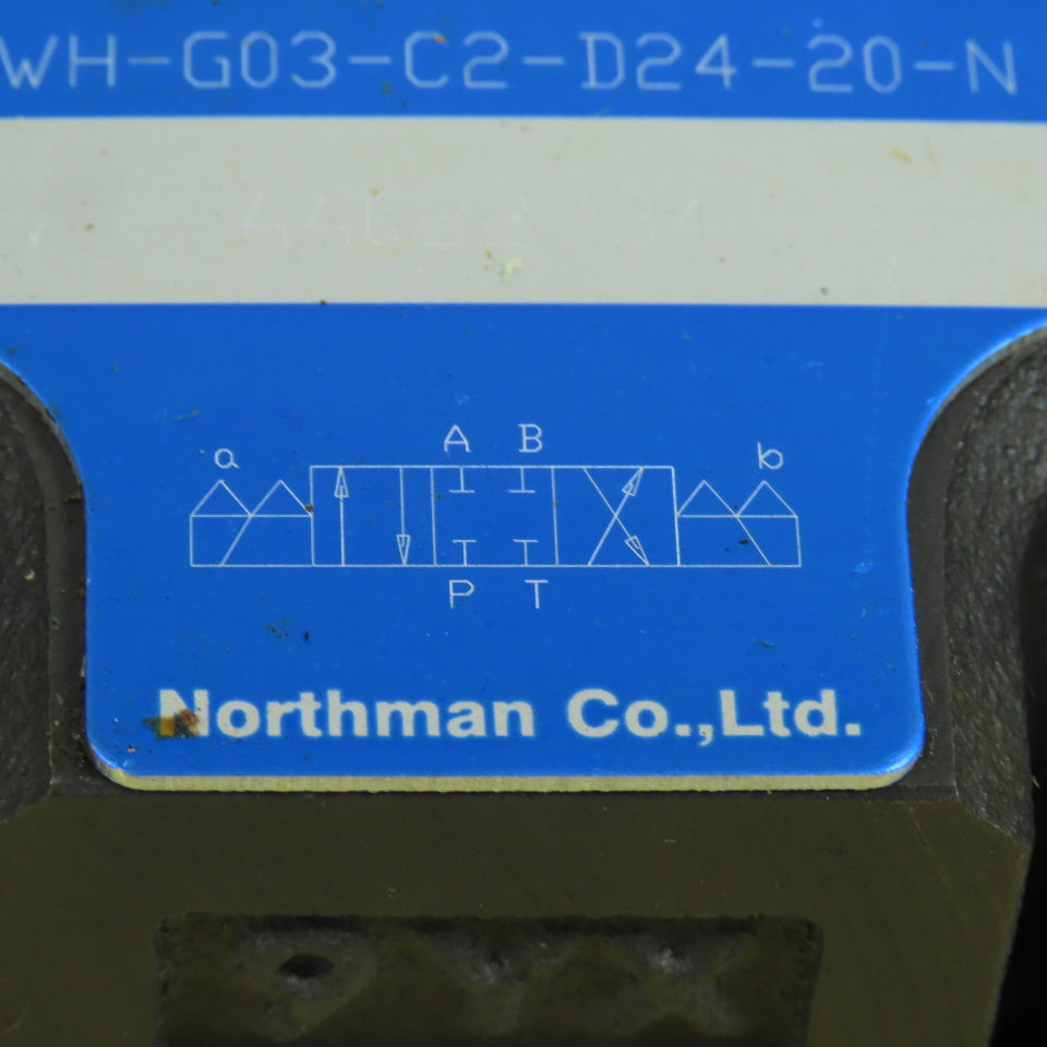 Northman SWH-G03-C2-D24-20-N 5/3 Hydraulic Directional Control Valve 24V DC