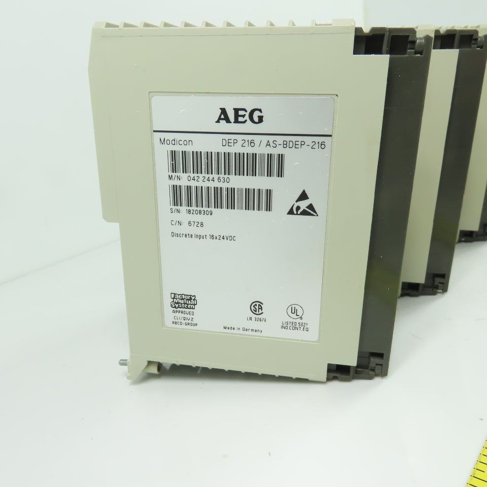 AEG AS-BDEP-216 Modicon DEP 216 Discrete Input Module Lot Of 5