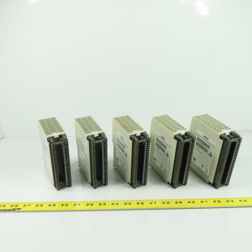 AEG AS-BDEP-216 Modicon DEP 216 Discrete Input Module Lot Of 5