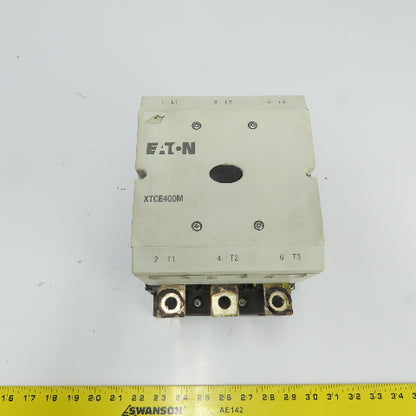 Eaton XTCE400M 400Hp 3Ph Contactor 600VAC 450A 24-48VDC Coil