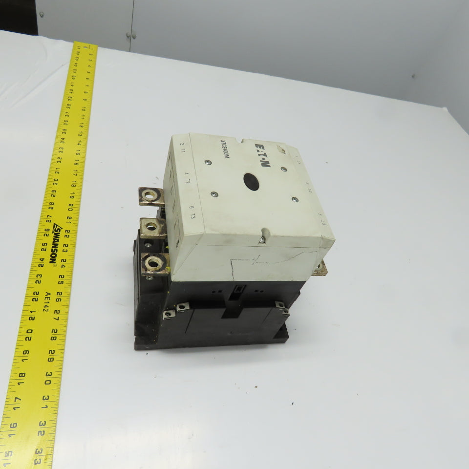 Eaton XTCE400M 400Hp 3Ph Contactor 600VAC 450A 24-48VDC Coil