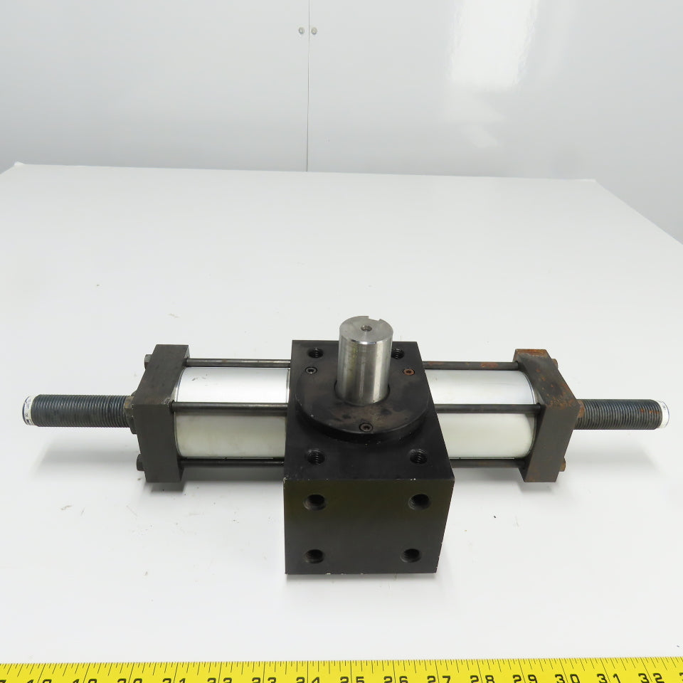 Parker PTR251-AB23S-C Pneumatic Rotary Actuator 250PSI 1-3/8" Shaft