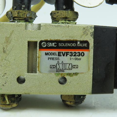 SMC EVF3230 3/2 Position Pneumatic Directional Control Solenoid Valve 1-9 Bar