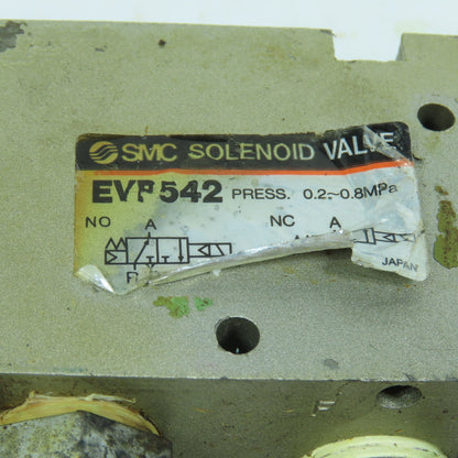 SMC EVP542 Pneumatic Directional Control Valve 0.2-0.8MPa
