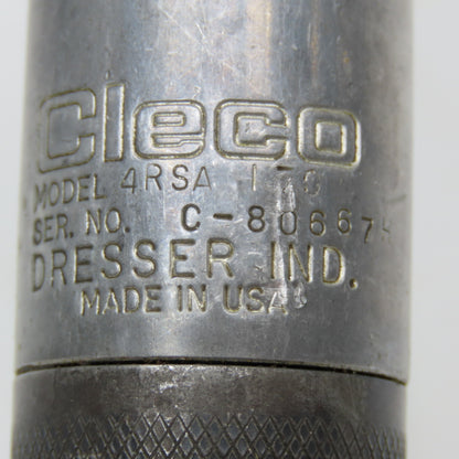 Cleco 4RSA10 Inline Pneumatic Adjustable Torque Nutrunner Screwdriver 1/4" Drive