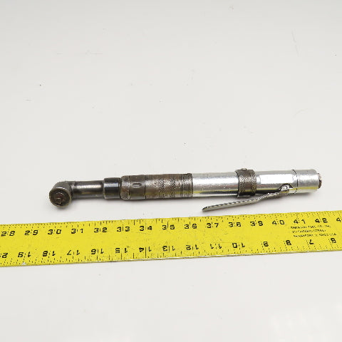 Cleco 5RNAL-103H-2 Pneumatic Reversable Adjustable Torque Angled Nutrunner 1/4"