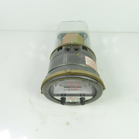 Dwyer Capsu-Photohelic Gage 120VAC 0-40 LBS Per Sq In 500PSI