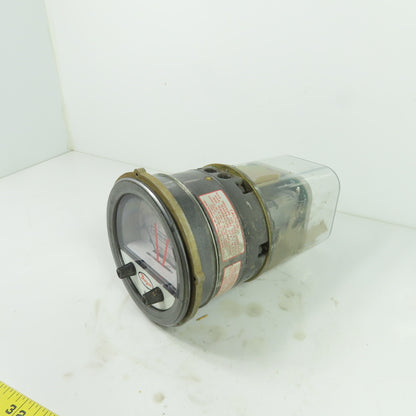Dwyer Capsu-Photohelic Gage 120VAC 0-40 LBS Per Sq In 500PSI