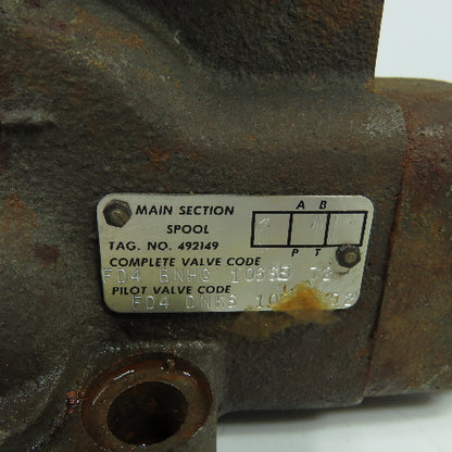 Racine FD4-BNHG-106SE-72 Hydraulic Solenoid Valve 115V 1000PSI FD4-DNKS-102SE-52