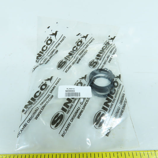Sinico 50200003 M-2400134 Snap Rings (New Sealed) Lot Of 4