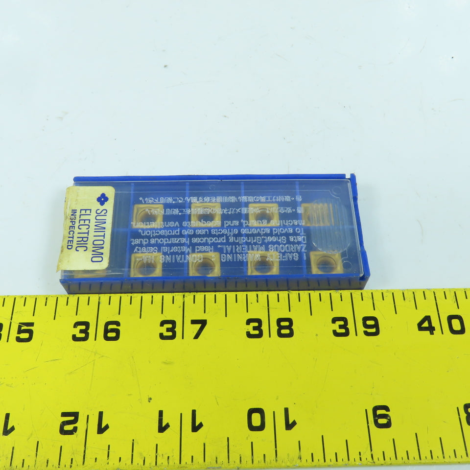 Sumitomo SCMT32.52EMU Square Turning Carbide Inserts 3/8" IC Lot Of 10
